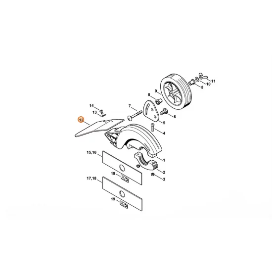 STIHL  Fartuch 4137 716 3200